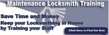 Maintenance Locksmith Training Banner