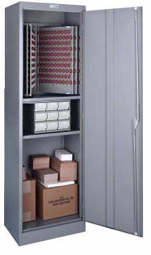 Lund Utility Combo Floor Cabinet For Keys 1200 Key Capacity No Key Tags. BHMA/ANSI Approved